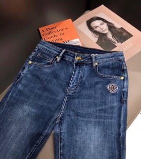 2022 여성 일자 베이직 청바지    C. 2022 Women&#039;s Straight Basic Jeans