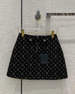 고급 무늬 심플 미니 스커트  L. Luxurious pattern simple mini skirt