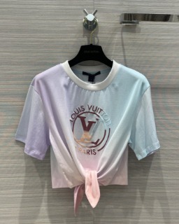 봄/여름 파스텔톤 크롭 반팔티  L. Pastel Tone Crop Short-Sleeved T-Shirt for Spring/Summer