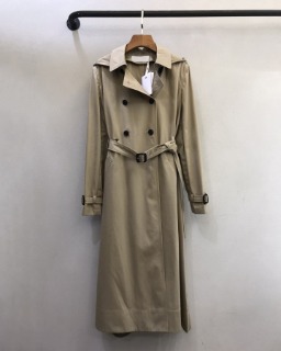 가을풍 롱 트렌치 코트  D. autumn-style long trench coat