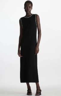 여성 데일리 심플 민소매 드레스   C. Women&#039;s Daily Simple Sleeveless Dress