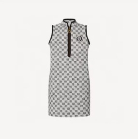 여성 럭셔리 디자인 민소매 원피스   L. Women&#039;s luxury design sleeveless dress