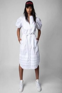 화이트 클라이드 라이애너 원피스   Z. White Clyde Liner Dress