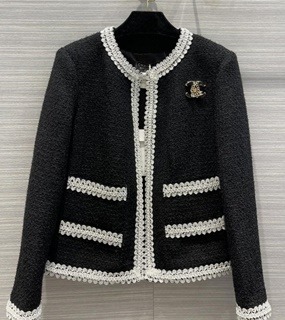 블랙 여성 정장 스타일 자켓  Black Women&#039;s Suit Style Jacket