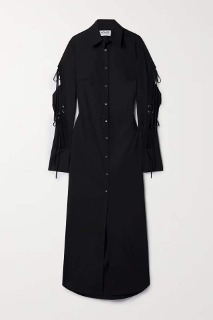 여성 가을 블랙 코트  Women&#039;s Autumn Black Coat