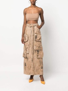 포켓 롱스커트  pocket long skirt