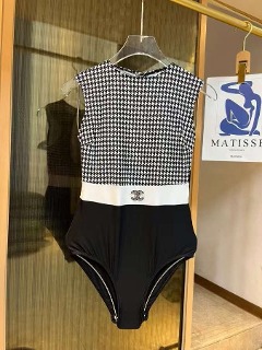 여성 체크 수영복  women&#039;s checkered swimsuit