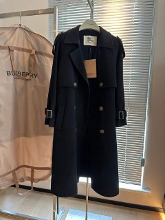 버버리 블랙 코트   Burberry Black Coat
