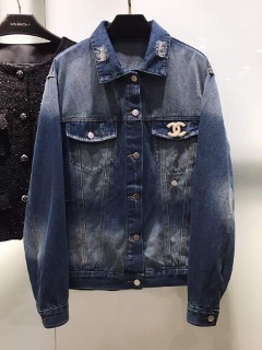 샤넬 빈티지 청자켓   Chanel Vintage Jean Jacket