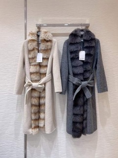 여성 털 디자인 겨울 코트   women&#039;s fur design winter coat
