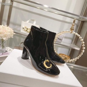디올 블랙 숏부츠   Dior Black Short Boots