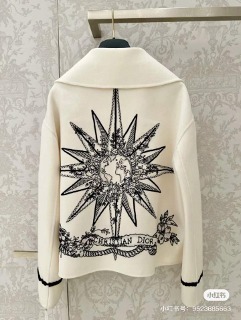 자수 포인트 긴소매 자켓   embroidery point long-sleeve jacket
