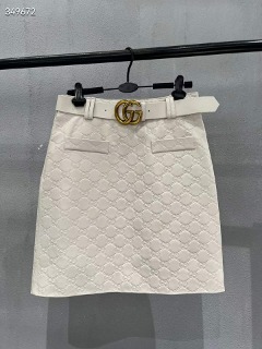 구찌 여성 가죽 스커트  Gucci, Women&#039;s Leather Skirt
