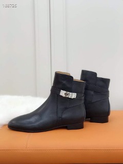 여성 가죽 숏부츠   Women&#039;s Leather Short Boots
